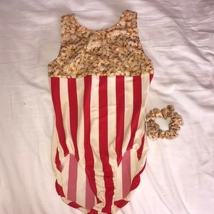 Girls Popcorn Gymnastics Leotard